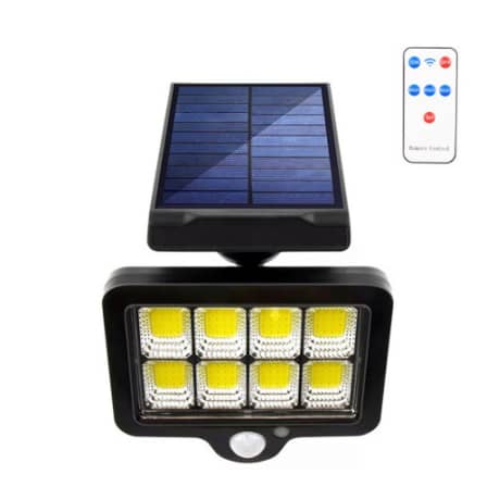 COB Solar Outdoors Motion Sensor Lights Wireless IP65 Waterproof