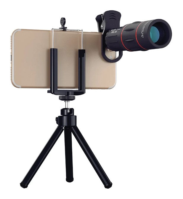 APEXEL 18X Telescope Zoom Mobile Phone Lens for iPhone Samsung Smartphones with tripod 18XTZJ