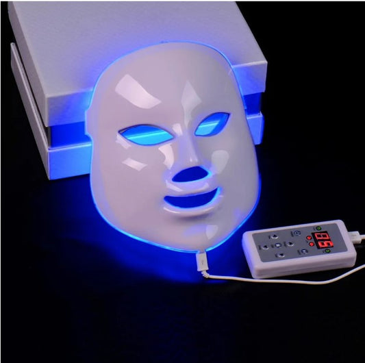 7 Colors Light Photon LED Electric Facial Mask Therapy