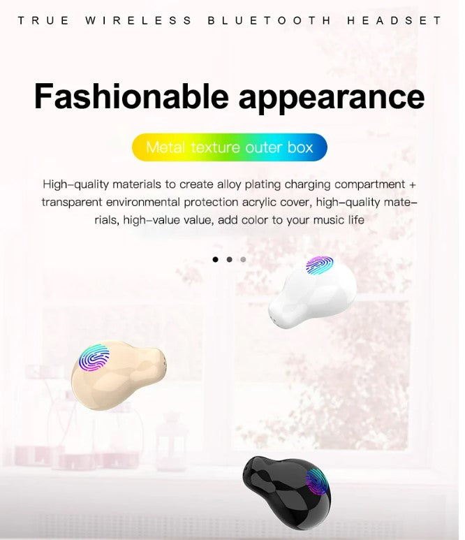 X26 Wireless Bluetooth TWS Sport Headset - Skin Tone