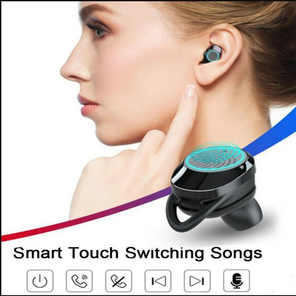 TWS G02 Bluetooth Earphones V5.0 9D Stereo Music