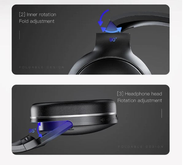 Baseus D02 Wireless Headphone Bluetooth 5.0 - White