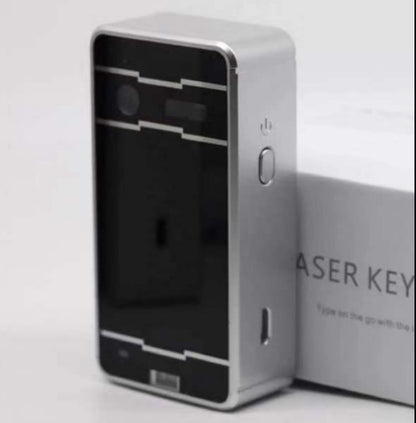 Bluetooth Virtual Keyboard Portable for Smartphone/PC/Tab/Ipad - Silver