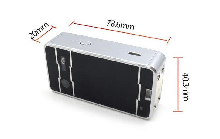 Bluetooth Virtual Keyboard Portable for Smartphone/PC/Tab/Ipad - Silver