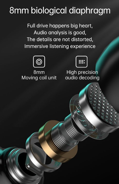 M25 Wireless Binaural TWS 5.2 Power Bank Bluetooth Gaming Headset New Style