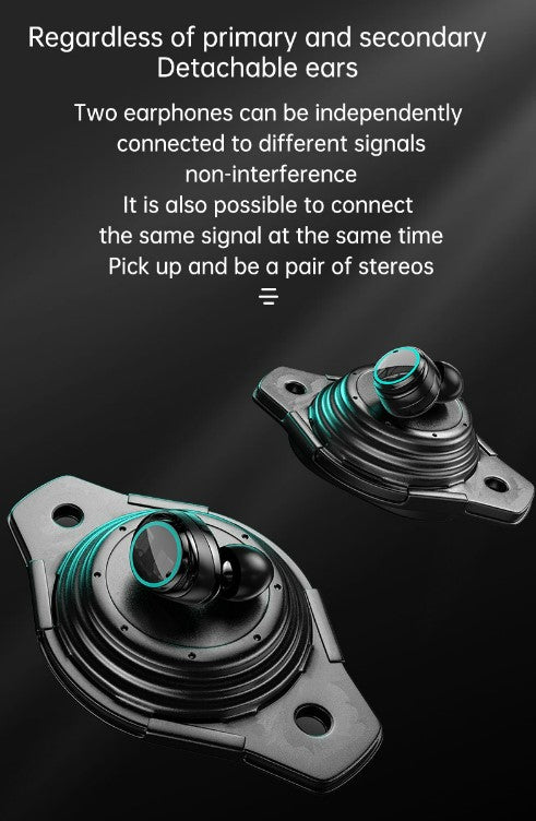 M25 Wireless Binaural TWS 5.2 Power Bank Bluetooth Gaming Headset New Style