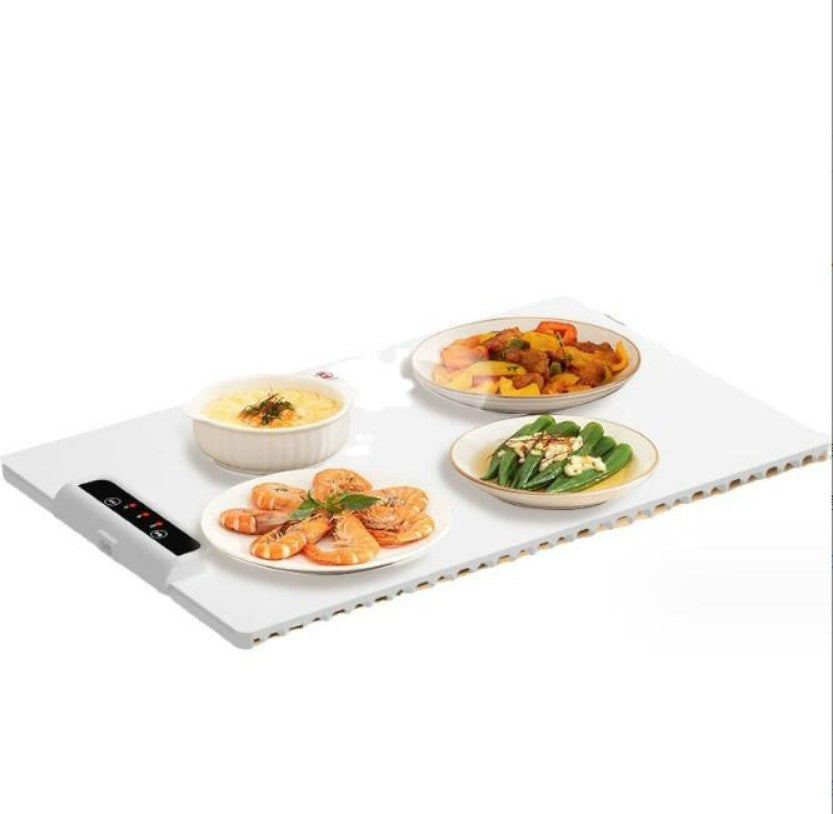 Electric Warming Tray Warm Plate Adjustable Temperature 60℃-100℃ 240W Keep Food Hot Constant Mat