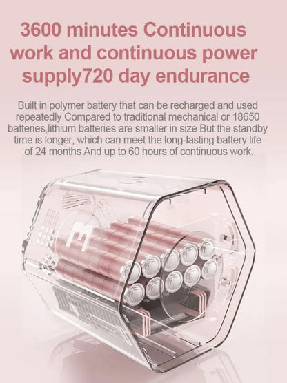 Hexagon Digital Clock Timer Magnetic Cubes Timer - Blue