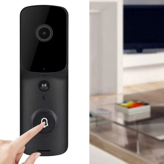 WiFi Smart Video Doorbell Camera - Black